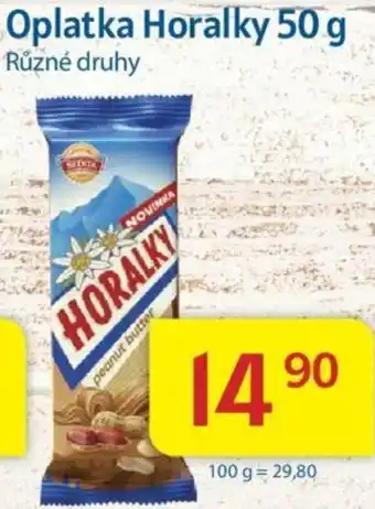 Kubík potraviny Oplatka Horalky 50 g nabídka