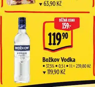 Albert Božkov vodka nabídka