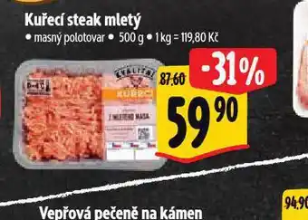 Albert Kuřecí steak mletý nabídka