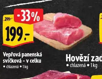 Albert Vepřová panenská svíčková nabídka