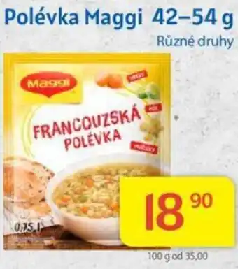 Kubík potraviny Polévka Maggi 42-54 g nabídka