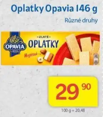 Kubík potraviny Oplatky Opavia 146 g nabídka