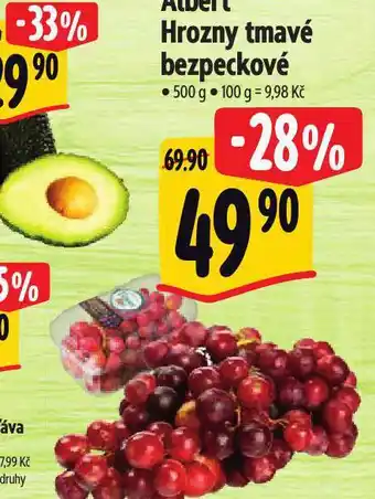 Albert Hrozny tmavé bezpeckové nabídka