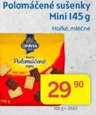 Kubík potraviny Polomáčené sušenky Mini 145 g nabídka