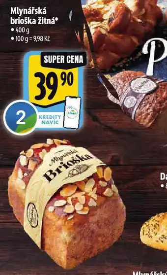 Albert Mlynářská brioška žitná nabídka