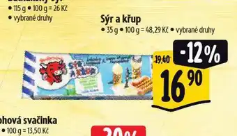 Albert Sýr a křup nabídka