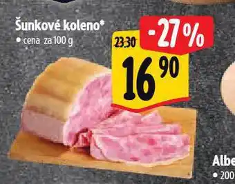 Albert Šunkové koleno nabídka
