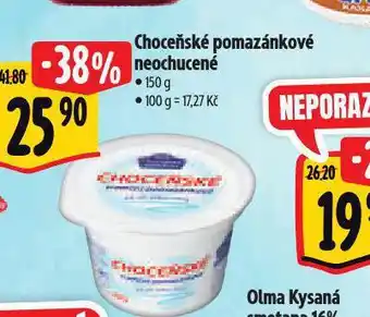 Albert Choceňské pomazánkové neochucené nabídka