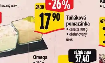 Albert Tuňáková pomazánka nabídka