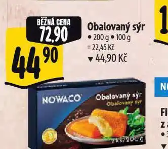 Albert Nowaco obalovaný sýr nabídka