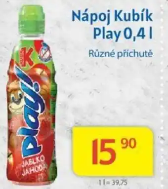 Kubík potraviny Nápoj Kubík Play 0,4L nabídka