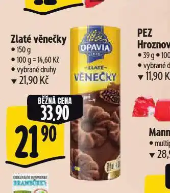 Albert Zlaté věnečky nabídka