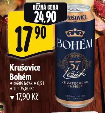 Albert Pivo krušovice bohém nabídka