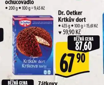 Albert Dr. oetker krtkův dort nabídka