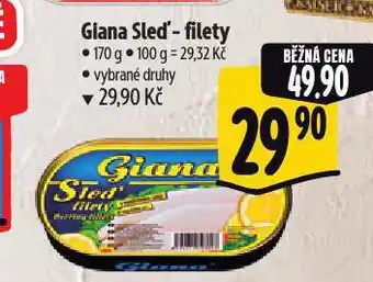 Albert Giana sleď filety nabídka