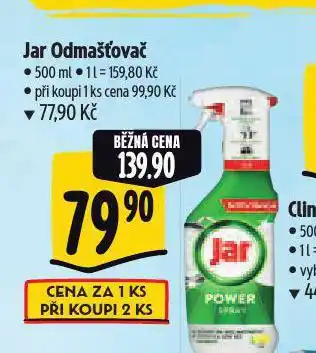 Albert Jar odmašťovač nabídka