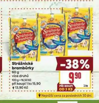 Billa Strážnické brambůrky nabídka