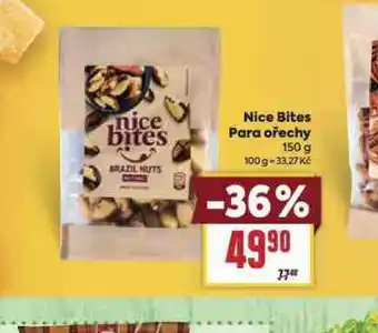 Billa Nice bites para ořechy nabídka