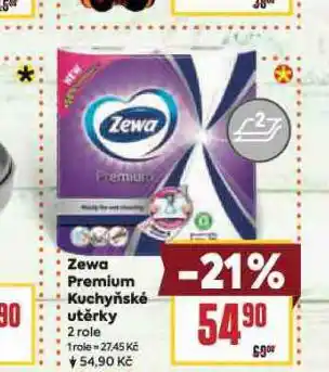 Billa Zewa premium kuchyňské utěrky nabídka