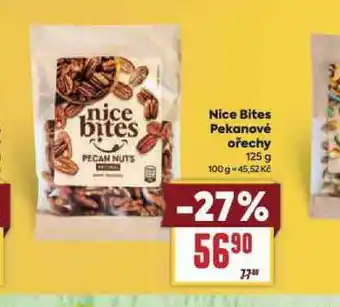Billa Nice bites pekanové ořechy nabídka