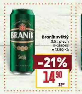 Billa Pivo braník nabídka
