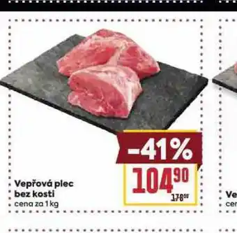 Billa Vepřová plec bez kosti nabídka