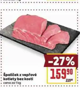 Billa Špalíček z vepřové kotlety bez kosti nabídka