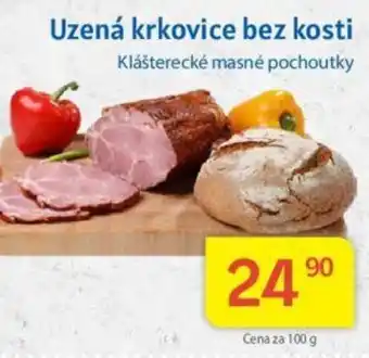 Uzená krkovice bez kosti
