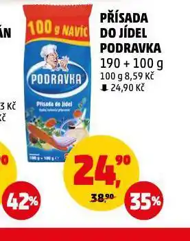Penny Market Podravka přísada do jídel nabídka