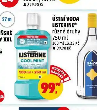 Penny Market Listerine ústní voda nabídka