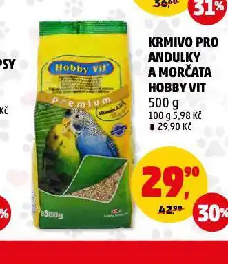 Penny Market Krmivo pro andulky hobby vit nabídka