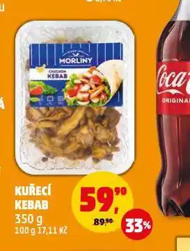 Penny Market Kuřecí kebab nabídka