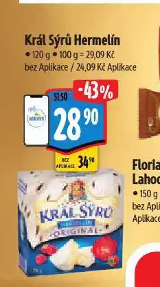 Albert Král sýrů hermelín nabídka