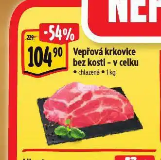 Albert Vepřová krkovice bez kosti nabídka