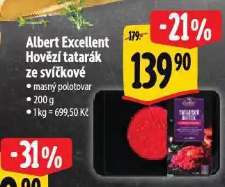 Hovězí tatarák ze svíčkové