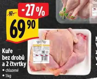 Albert Kuře bez drobů a 2 čtvrtky nabídka