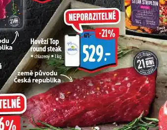 Albert Hovězí top round steak nabídka