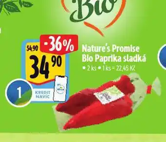 Albert Bio paprika sladká nabídka