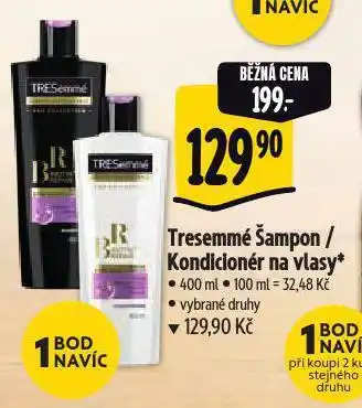 Albert Tresemmé šampon nabídka