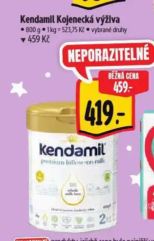 Albert Kendamil kojenecká výživa nabídka