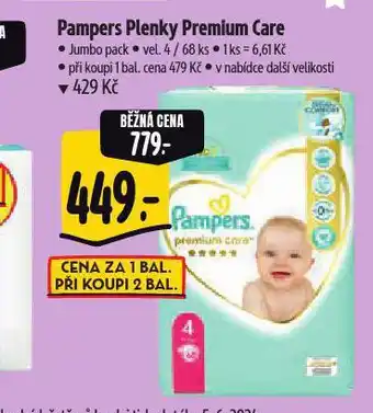 Albert Pampers plenky nabídka