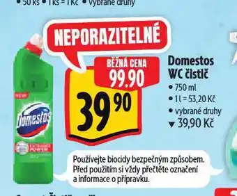 Albert Domestos wc čistič nabídka