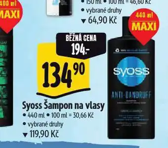 Albert Syoss šampon nabídka