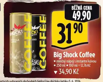 Albert Big shock! energetický nápoj nabídka