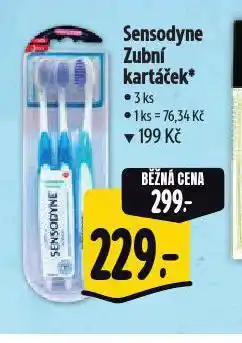 Albert Sensodyne zubní kartáček nabídka