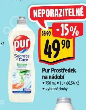 Albert Pur prostředek na nádobí nabídka