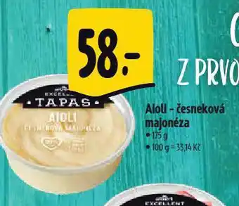 Albert Aioli česneková majonéza nabídka