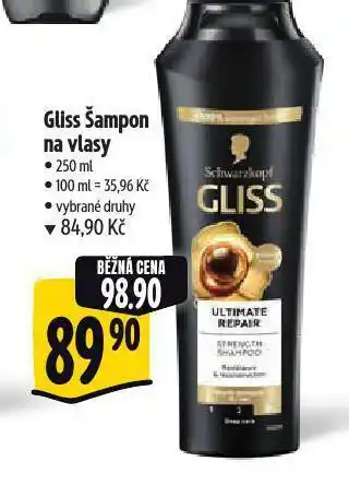 Albert Gliss šampon na vlasy nabídka
