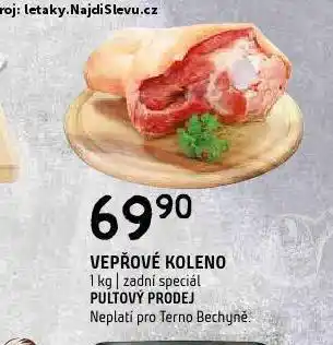 Terno Vepřové koleno nabídka