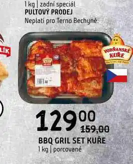 Terno Bbq gril set kuře nabídka